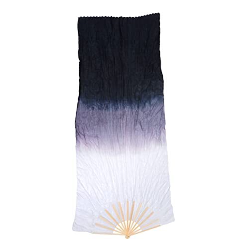 ANDRESLAD Langer Bauchtanz Fächerschleier aus Seide mit Bambusstäben Gradientfarben in Flexibler Faltfächer für Frauen Leicht und Elegant zum Tanzen ANDRESLAD Langer Bauchtanz Fächerschleier aus Seide mit Bambusstäben Gradientfarben in Flexibler Faltfächer für Frauen Leicht und Elegant zum Tanzen von ANDRESLAD