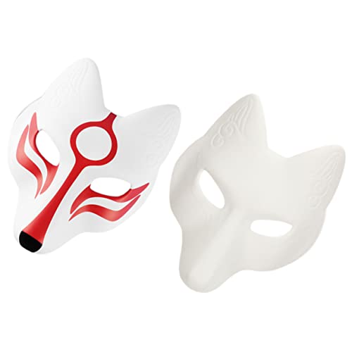 ANDRESLAD Japanische Maske Tragbare Partymaske Wiederverwendbare Maske Für Halloween Cosplay von ANDRESLAD