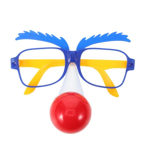 ANDRESLAD Lustige Brillenstütze, Nasenbrille, Clown-kostüm-rahmen, Falsche Nasenbrille, Knifflige Stütze von ANDRESLAD