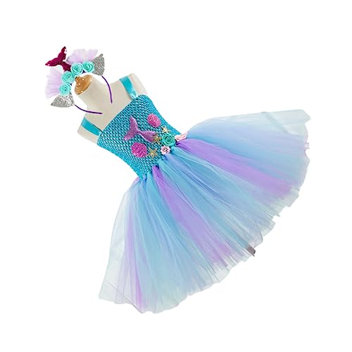 ANDRESLAD Mädchenrock Tutu Kostüme Mädchen Babys Kleinkinder Meerjungfrauenschwanz kinder prinzessinnen kleider kinderkleider dress Tutu-Rock für Mädchen Meerjungfrauenkleid für Kinder von ANDRESLAD