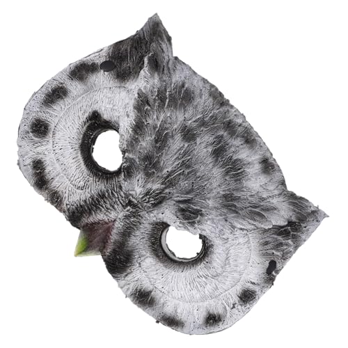 ANDRESLAD Masken Halbe aus Halloweenkostüm Eulenmaske Tiermasken Pu Augenmasken für Kostümzubehör Partymaskenmänner Cosplay Vogelmaske Maskerade Maskenmasken Halloween von ANDRESLAD