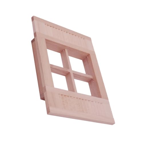 ANDRESLAD Maßstab Mini Haus Fenster Dekoration Mini Raum Zubehör für Puppenhaus Kleine Detailreiche Fensterläden zur Realistischen Miniaturlandschaft Gestaltung ANDRESLAD Maßstab Mini Haus Fenster Dekoration Mini Raum Zubehör für Puppenhaus Kleine Detailreiche Fensterläden zur Realistischen Miniaturlandschaft Gestaltung von ANDRESLAD