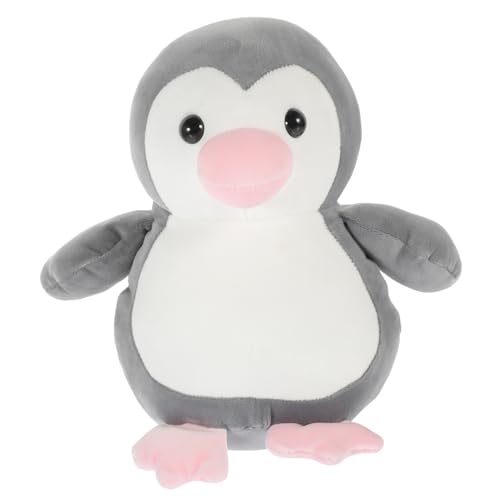 ANDRESLAD Pinguinkissen Gefüllter Pinguin-plüsch Kuscheltiere Plüsch Gefüllter Pinguin Plüsch Groß Zeichentricktiere Spielzeug Pinguin Pinguin-plüschtier Grey Pp Baumwolle von ANDRESLAD