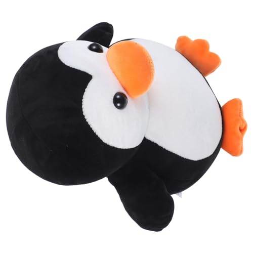 ANDRESLAD Pinguinkissen Spielzeuge Kindergeburtstag Gastgeschenke Geldgeschenke Geburtstag Dekoration Stofftier Für Kinder Ausgestopfter Pinguin Riesige Kuscheltiere Plüsch Black von ANDRESLAD