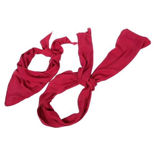 ANDRESLAD Piratenkostü Zubehör Set Für Damen Und Herren Kopfbandana Und Taillenschärpe Im Für Halloween Und Cosplay Piraten Rollenspiel Accessoires von ANDRESLAD