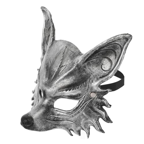 ANDRESLAD Maske 3d Maskerade Halbgesicht Für Halloween Tiermaske Partyzubehör Realistische Optik Bequeme Passform von ANDRESLAD