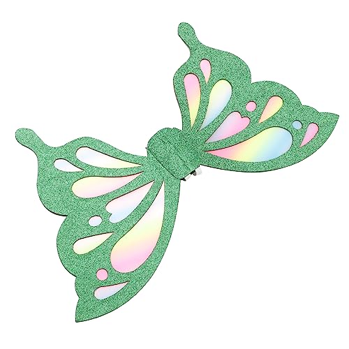 ANDRESLAD Schmetterlingsflügel Schmetterlingsumhangflügel Kinderkleid Flügel Cosplay Schmetterling Verkleiden Sich Flügel Frauen Cosplay Flügelstütze Flügel Für Mädchen Green Gefühlt von ANDRESLAD