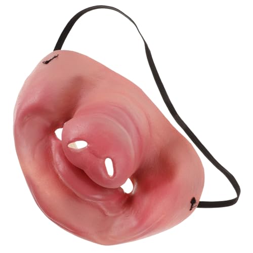 ANDRESLAD Schweinenase-maske Maske Gesicht Halloween-maske Schweinenase Für Erwachsene Falsche Schweinenase Schweinenasenstütze Cosplay Prop Schweine-cosplay-zubehör Emulsion von ANDRESLAD