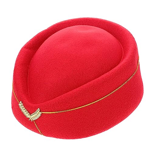 ANDRESLAD Stewardess Baskenmütze Cosplay Stewardess Hut Cosplay Zubehör Uniform Hut Flugbegleiter Flugbegleiter er Zubehör Kostüm ANDRESLAD Stewardess Baskenmütze Cosplay Stewardess Hut Cosplay Zubehör Uniform Hut Flugbegleiter Flugbegleiter er Zubehör Kostüm von ANDRESLAD