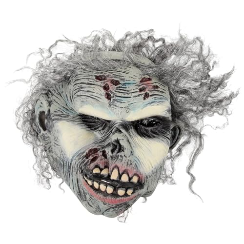 ANDRESLAD Vollkopfmaske Vampirmaske Kleidung Masken Emulsion Tiermaske für Dekorative Einzigartig Maskerade Teufel Maske Horrormaske Frauen Maske Cosplay Karnevalsmasken Partyzubehör von ANDRESLAD