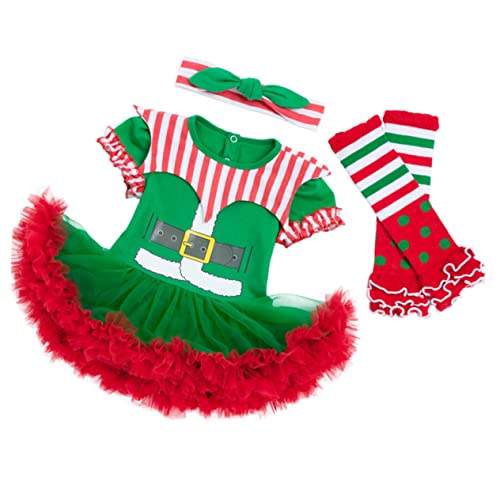 ANDRESLAD Weihnachtskleidung Set Für Babys Festliches Kleinkind Kostü Für 3 6 Monate üßes Outfit Für Die Feiertage Ideal Für Fotos Und Feierlichkeiten von ANDRESLAD