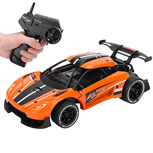 ANGGREK 1/16 RC-Auto, Elektrofahrzeuge 1/16 RC-Spielzeugauto, Ferngesteuerte Lastwagen 1 Stück für Jungen (ORANGE) von ANGGREK