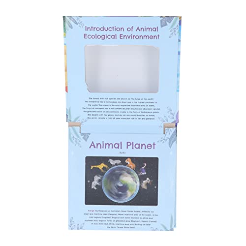 ANGGREK 3D-Lesebuch, Tierenzyklopädische Kognitionsentwicklung, Umweltfreundliches 3D-Enzyklopädisches Buch, Früherziehung für zu Hause von ANGGREK