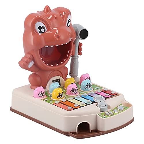 ANGGREK Baby-Hämmerspiele, Lustiges Tiergeräusch-Lernspielzeug für, Baby-Geburtstagsgeschenke (Brown) von ANGGREK