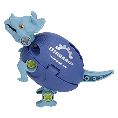 ANGGREK DIY-Dinosaurierspielzeug, ABS-Material, Einfach zu Montierendes Dinosaurierspielzeug für für (JJ878 Dinosaurier-Ei (blau)) von ANGGREK