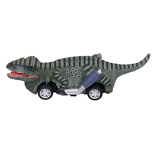 ANGGREK Dinosaurier-Autospielzeug Zum Zurückziehen, Spielzeugautos Zum Zurückziehen, Zuverlässigkeit, 11,9 X 4,1 X 4,1 cm, Party-Dekoration, Gastgeschenke für Dinosaurier, Party-Geschenk von ANGGREK