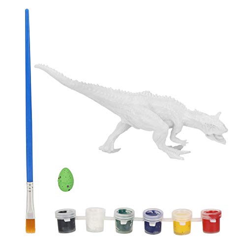 ANGGREK Dinosaurier-Modell, Aquarell-Dinosaurier-Eier, Spielzeug, Geschenk für (Großer Carnotaurus) von ANGGREK