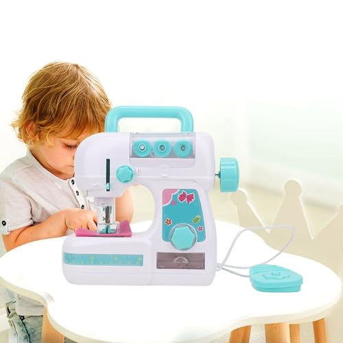 Kleine DIY-Nähmaschine für , Mini-Nähmaschine, Batteriebetrieben, für über 4 Jahre,, Geburtstagsgeschenke für Jungen und Mädchen von ANGGREK