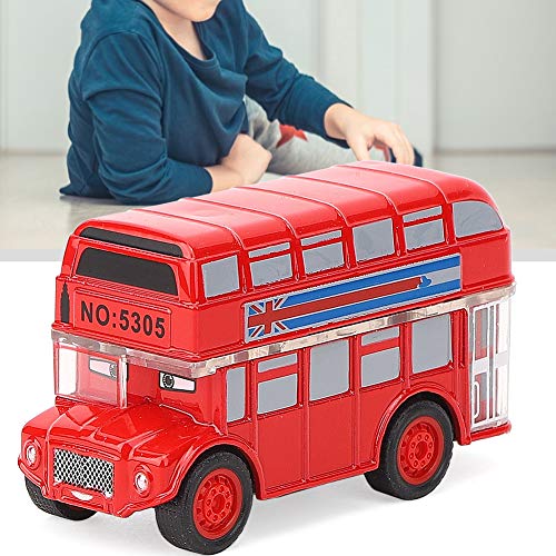 ANGGREK LKW-Spielzeug, Exquisites Rückziehfahrzeug, Interessante Erwachsene für (Reisebus rot) von ANGGREK