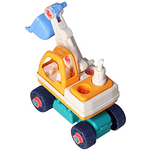 ANGGREK Zerlegbares LKW-Spielzeug, Praktisches Autospielzeug für, Zuverlässig Zum Trainieren der Praktischen Fähigkeiten von Kindern, Babygeschenk von ANGGREK