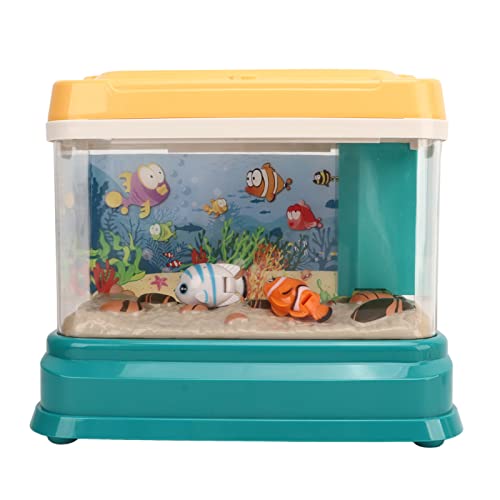 Aquarium-Aquarium-Spielzeug, Aquarium-Angelspielzeug 3,7 V, 400 MAh mit Beleuchtung für Zuhause von ANGGREK