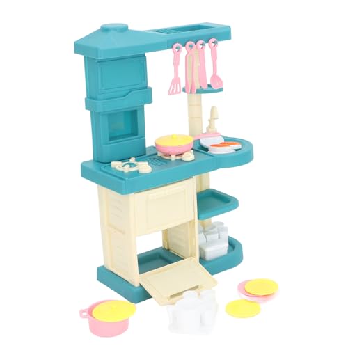 Kinderküchen-Spielset, Spielküchen-Spielzeugset 51-teilig, Wissenschaftliche Farbanpassung für Zuhause von ANGGREK