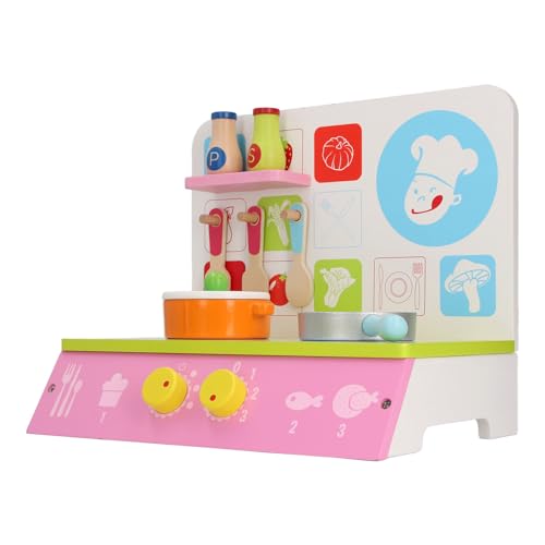 Kinderküchen-Spielzeugset, Kinderküchen-Spielset, Detailreich, Leuchtende Farben für das Spiel von ANGGREK