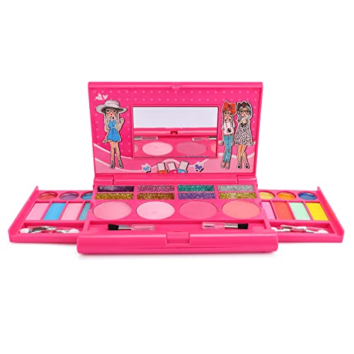 Kosmetiktasche, Make-up-Set, Kosmetik-Spielbox, für und Kleinkinder (H102Z) von ANGGREK