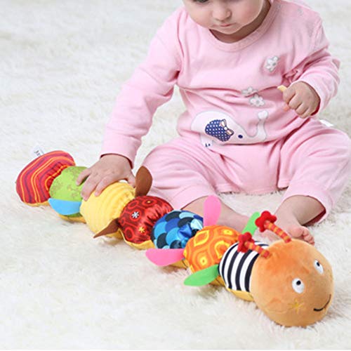 Lern-Plüschspielzeug, Weiches Plüschspielzeug, Geistige Entwicklung für Babys (Markenlose Raupe) von ANGGREK
