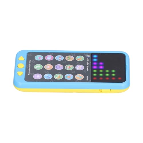 Pädagogisches Baby-Telefonspielzeug, Langlebiges Baby-Telefonspielzeug für Frühpädagogische Musik, Baby-Telefonspielzeug (Blue) von ANGGREK