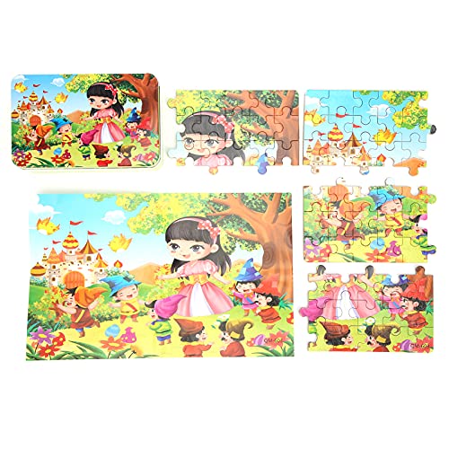 Puzzles, Slick Kinderpuzzle Mellow 60 Teile für Mädchen für für Jungen ((Die Prinzessin und das Schloss)) von ANGGREK