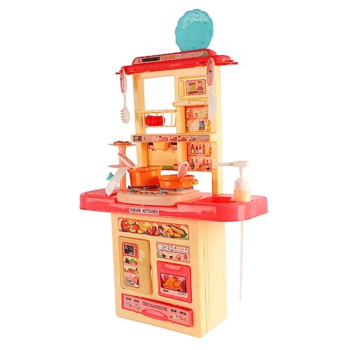Rollenspiel-Küchenspielset, 65 cm Kinderküchenspielset Lernsimulation für Kleinkinder Im Alter von 3 Bis 8 Jahren für den Innenbereich von ANGGREK