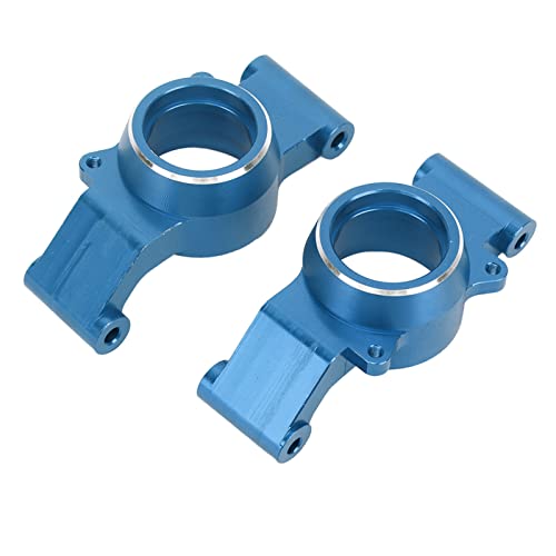 ANKROYU 1 Paar RC-Hinterradnabenträger, Hinterachsschenkelträger aus Aluminiumlegierung, tragbarer RC-Hinterachsträger für 1/5 RC-Auto (Blau) von ANKROYU