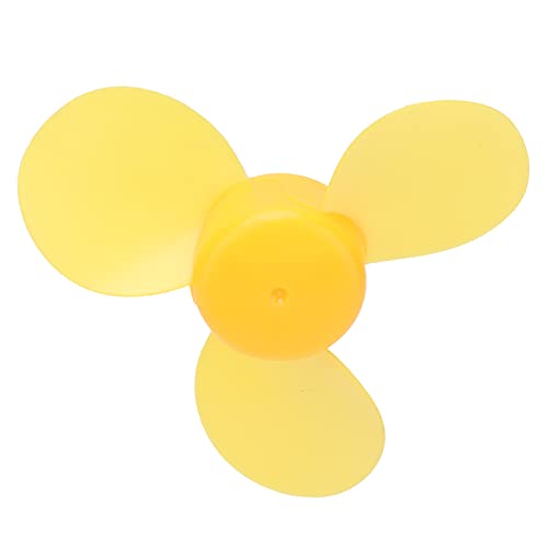 ANKROYU 10 Stück 743Y2A Spielzeug-Propeller, 3-Blatt-Lüfter aus ABS-Kunststoff, Spielzeug-Lüfterflügel, verschleißfestes Spielzeugmodell-Zubehör für Mini-Lüfter, elektrisches von ANKROYU