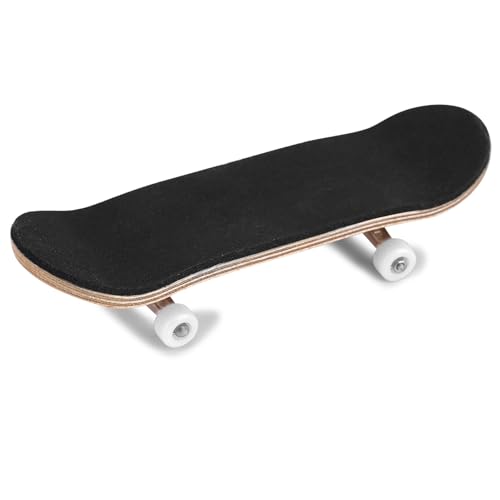 ANKROYU Fingerboards, Kunststoff-Holz-Finger-Skateboards, tragbare Holz-Griffbretter, Finger-Skateboards mit Box für das Sporttraining (White) von ANKROYU