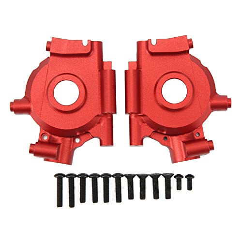 ANKROYU RC-Car-Frontgetriebe, Aluminiumlegierung RC-Frontgetriebe, Universal-RC-Car-Getriebe RC-Zubehör für RC-Car (Rot) von ANKROYU