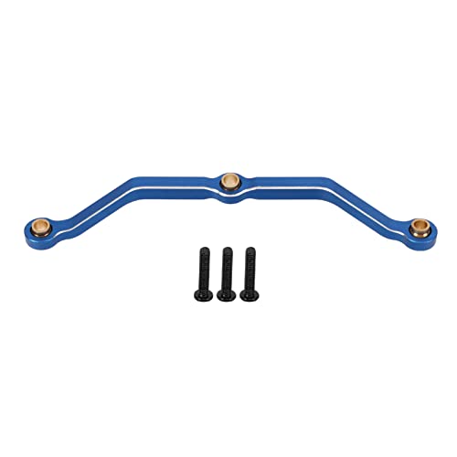 ANKROYU RC-Car-Spurstange, Spurstange aus Aluminiumlegierung, RC-Lenkgestänge, RC-Car-Upgrade-Teil für 1/18 RC-Car (Blau) von ANKROYU