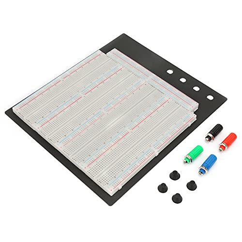 ANKROYU ZY-208 Breadboard, Points Solderless Breadboard, ABS Circuit Testing Breadboard, Circuit Testing Board, Circuit Bread Board für Debugging-Training von ANKROYU