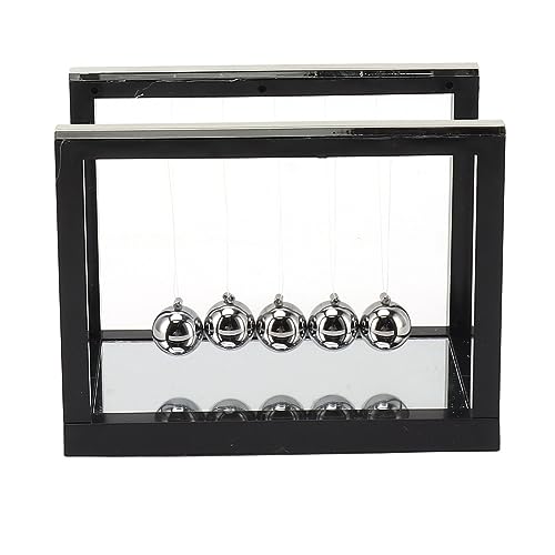 Newton Cradle Balance Bälle Edelstahl Desktop ation Spielzeug mit reflektierender Spiegel für Bürozuhause Stress Relief Swing Balls Schreibtisch Zubehör Newton Cradle Balance Bälle Edelstahl Desktop ation Spielzeug mit reflektierender Spiegel für Bürozuhause Stress Relief Swing Balls Schreibtisch Zubehör von ANKROYU