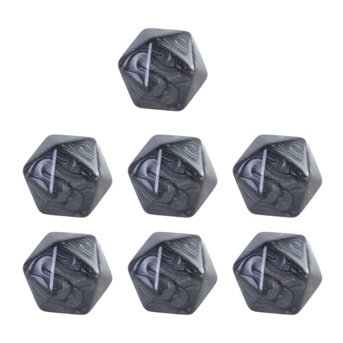 20pcs Leere Blanks Dices 20mm Acryl Würfel Mit Glatten Oberflächen 20 Seitig Sided Würfel Für Brettspiele Und Lehren Einfach Zu Bedienen von ANMITI