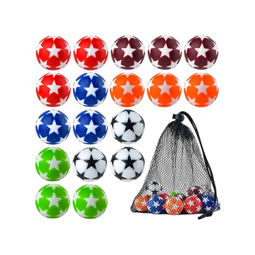 ANMITI 18pcs Offizielle Tabletop Spielbälle 32 Mm Tischfußball Foosballs Ersatz Kleine Fußbälle Zubehör Fußball Foosballs Ersatz ANMITI 18pcs Offizielle Tabletop Spielbälle 32 Mm Tischfußball Foosballs Ersatz Kleine Fußbälle Zubehör Fußball Foosballs Ersatz von ANMITI