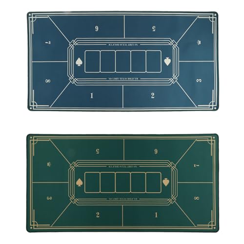 ANMITI 40x20 In Professioneller Pokermatte 6 Spieler Tragbarer Gummi Hold Tischlayout Für Play Card Tisch Oben Faltbarer Gummi Professional Hold Layout ANMITI 40x20 In Professioneller Pokermatte 6 Spieler Tragbarer Gummi Hold Tischlayout Für Play Card Tisch Oben Faltbarer Gummi Professional Hold Layout von ANMITI