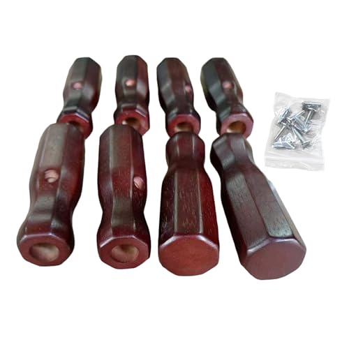 ANMITI 8Pcs Tischfußball Top Spiele Ersatz Teil Tischfußball Zubehör Holz Fußball Grip Tisch Fußball von ANMITI