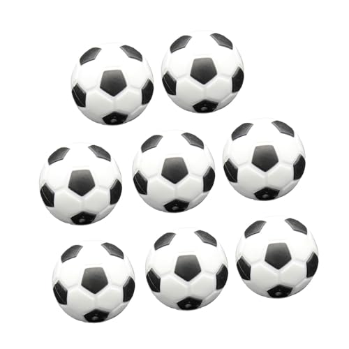 ANMITI 8pcs Table Football Soccer Ersatzkugeln Offizielle Tabletop Game Bälle Offizielle Kleine Tischbälle Bälle von ANMITI