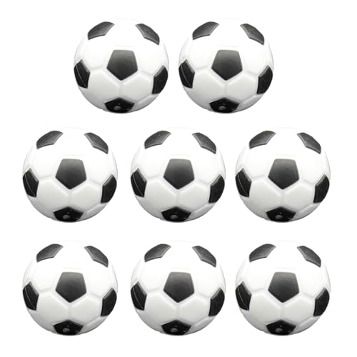 ANMITI 8pcs Table Football Soccer Ersatzkugeln Offizielle Tabletop Game Bälle Offizielle Kleine Tischbälle Bälle von ANMITI