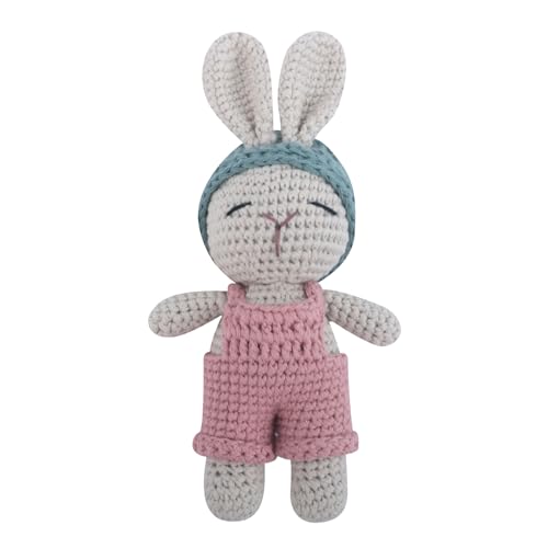 ANMITI Handheld Häkelrasseln Spielzeug Kleinkind Handgefertigtes Kaninchen Schlafen Cartoon Beschädigung Spielzeug Squeaker Rasseln Kinder Geburtstagsgeschenk Muster Für Mädchen Accessoires Strick ANMITI Handheld Häkelrasseln Spielzeug Kleinkind Handgefertigtes Kaninchen Schlafen Cartoon Beschädigung Spielzeug Squeaker Rasseln Kinder Geburtstagsgeschenk Muster Für Mädchen Accessoires Strick von ANMITI