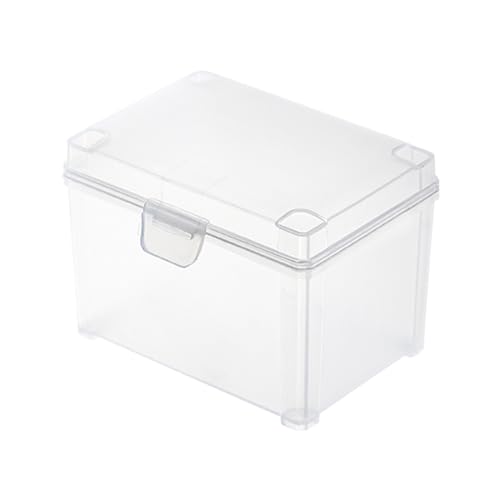 ANMITI Kartenkoffer Spielen Clear Storage Container Box Für Game Card Playing Card Box Kleine Speicherbox Trading Card Storage Box von ANMITI