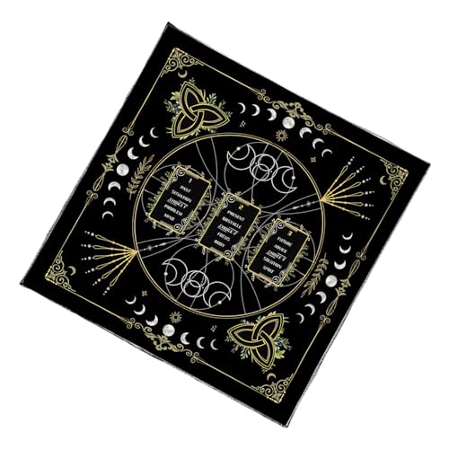 ANMITI Portables Faltbare Tarot Gottesmatten Mit Mystischen Symbolen Waschbare Matten Für Spirituelle Praktizierende Geschenke Faltbare Reisetarots Tischdecke ANMITI Portables Faltbare Tarot Gottesmatten Mit Mystischen Symbolen Waschbare Matten Für Spirituelle Praktizierende Geschenke Faltbare Reisetarots Tischdecke von ANMITI