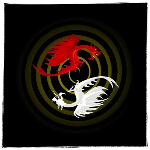 Dragon/Wolf Muster Tarotskarte Tischdecke Altäre Stoff Göttisch Tapestry Einfach Gebrauchte Tarot Tuch Dragon/Wolf Muster Tarotskarte Tischdecke Altäre Stoff Göttisch Tapestry Einfach Gebrauchte Tarot Tuch von ANMITI
