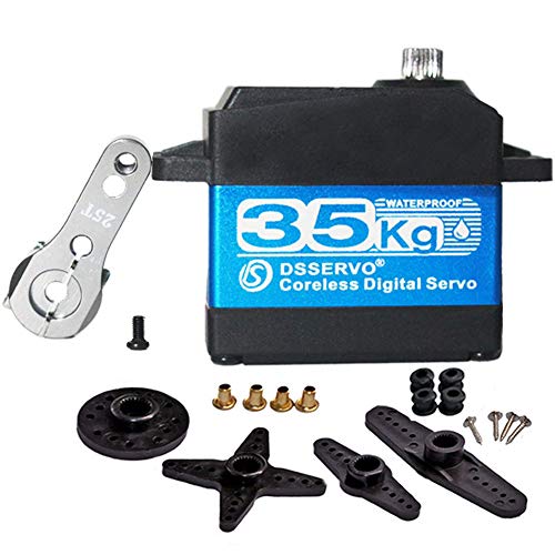 ANNIMOS 35kg PRO Coreless RC Servo Hohes Drehmoment Edelstahl Getriebe Hobby Servomotoren 270 Grad ANNIMOS 35kg PRO Coreless RC Servo Hohes Drehmoment Edelstahl Getriebe Hobby Servomotoren 270 Grad von ANNIMOS